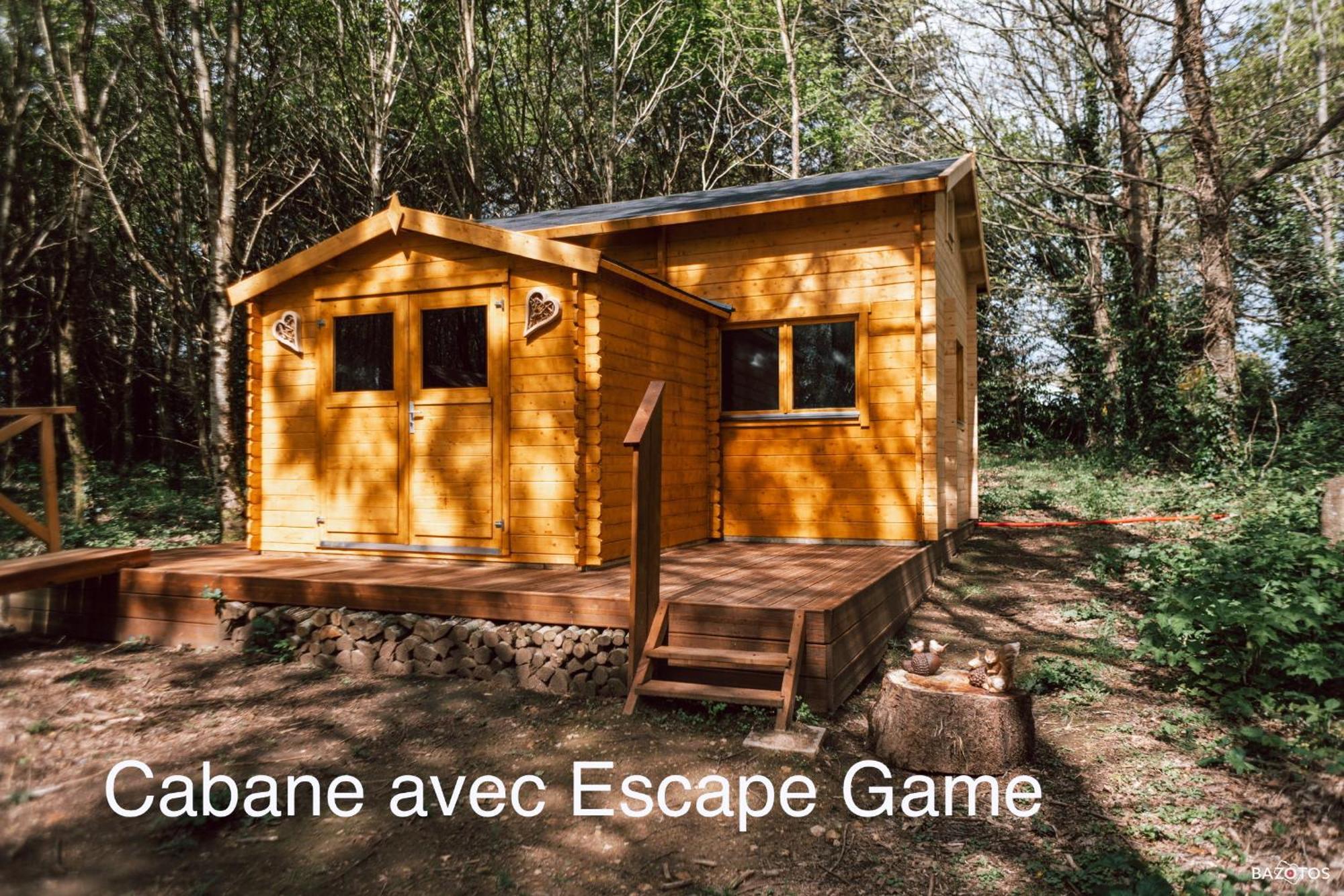 Cabane Insolite Avec Escape Game Saint-Évarzec Exterior foto